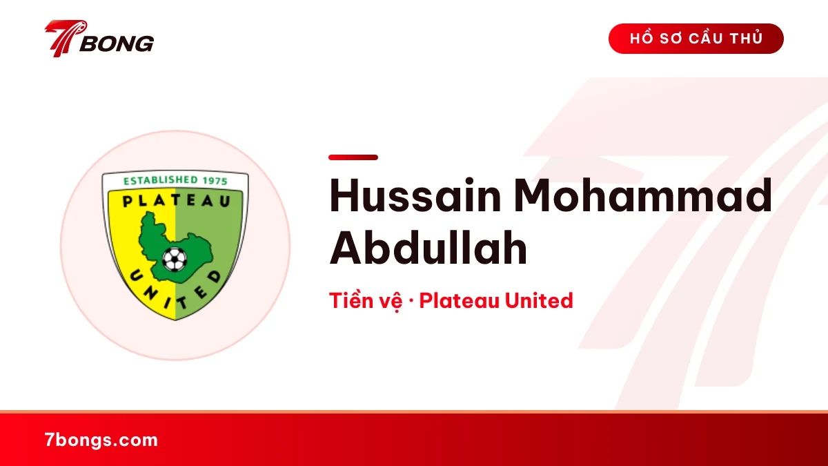 Hussain Mohammad Abdullah — Plateau United