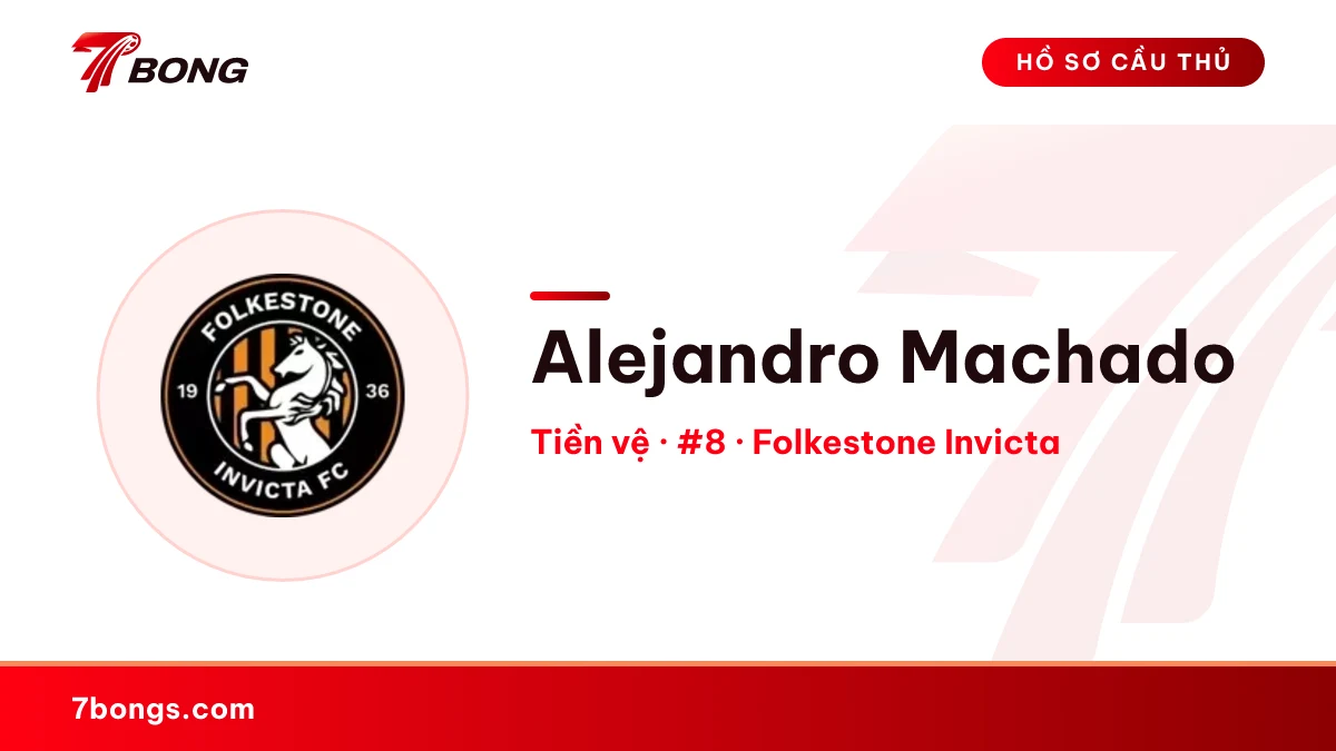 Alejandro Machado — Folkestone Invicta