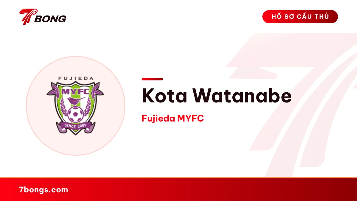 Kota Watanabe — Fujieda MYFC