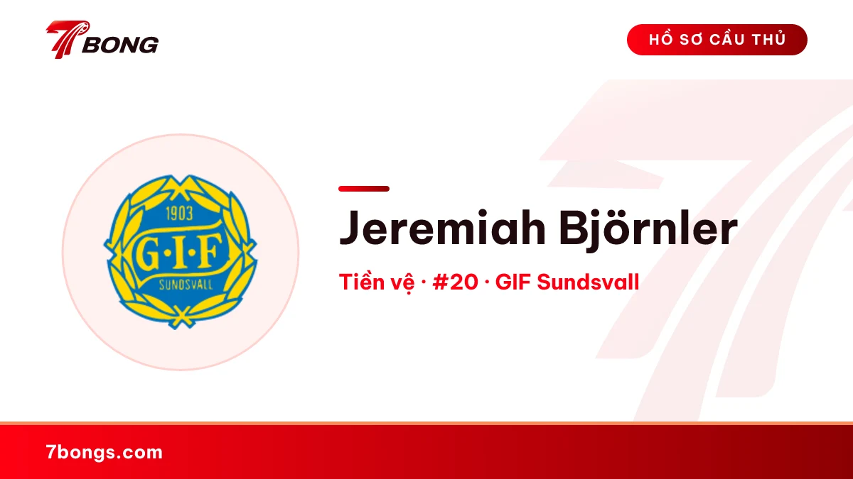 Jeremiah Björnler — GIF Sundsvall