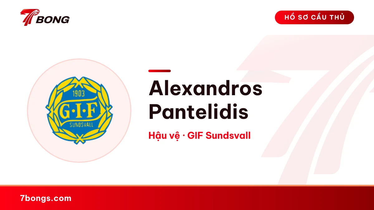 Alexandros Pantelidis — GIF Sundsvall