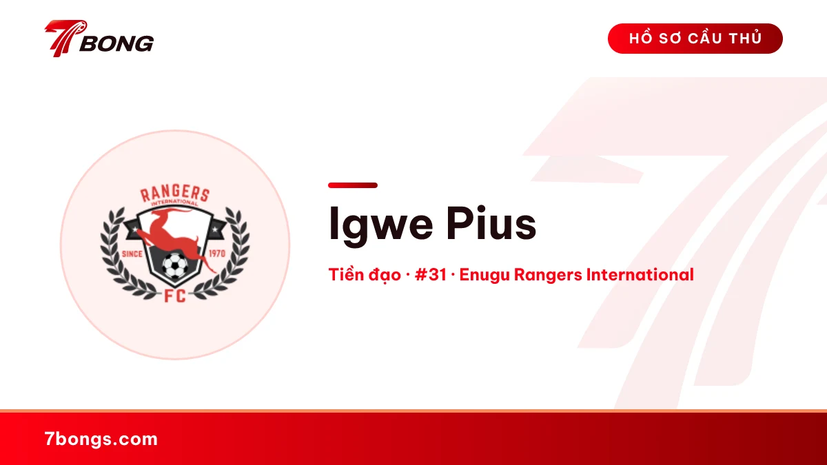 Igwe Pius — Enugu Rangers International