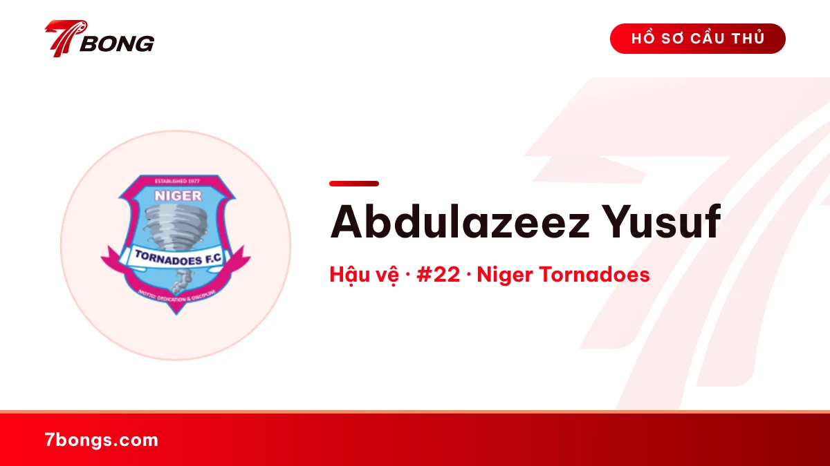 Abdulazeez Yusuf — Niger Tornadoes