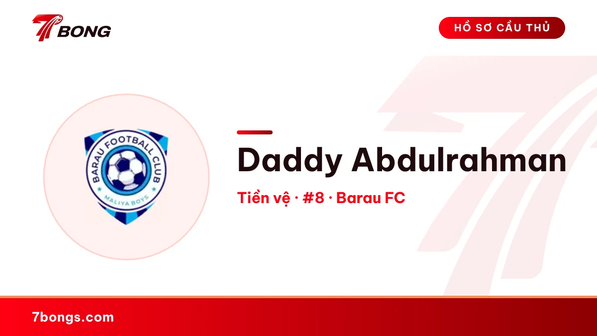 Daddy Abdulrahman — Barau FC