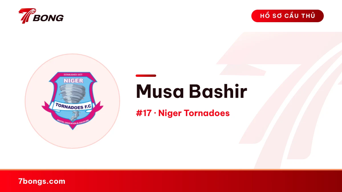 Musa Bashir — Niger Tornadoes