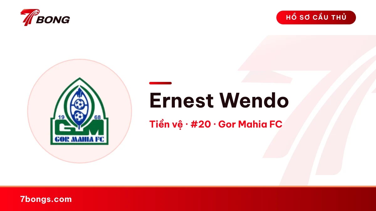 Ernest Wendo — Gor Mahia FC