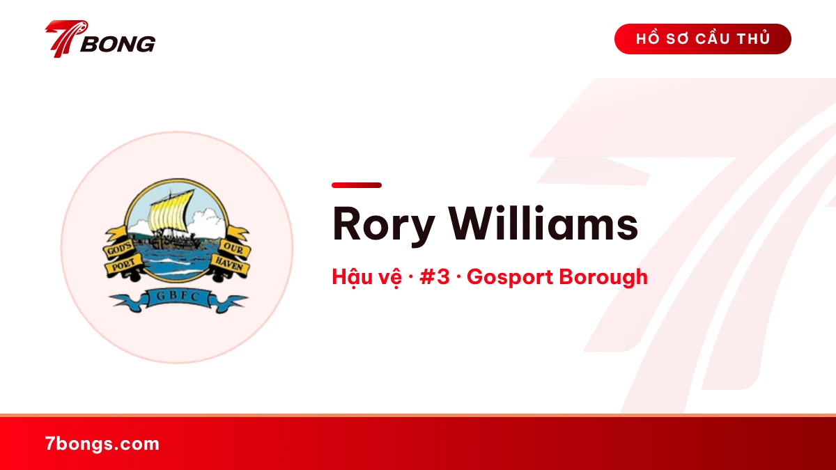 Rory Williams — Gosport Borough