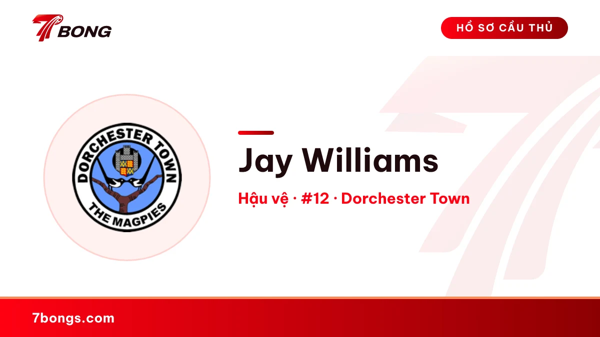 Jay Williams — Dorchester Town