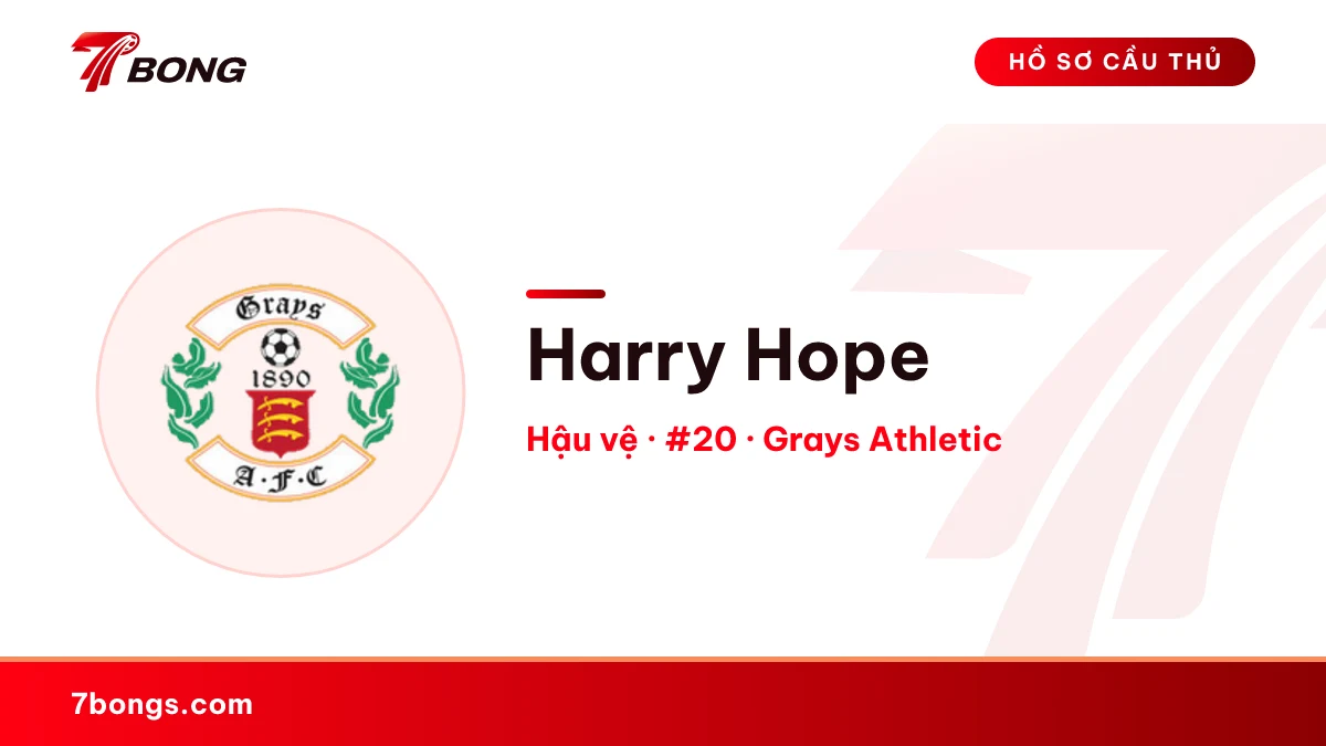 Harry Hope — Grays Athletic