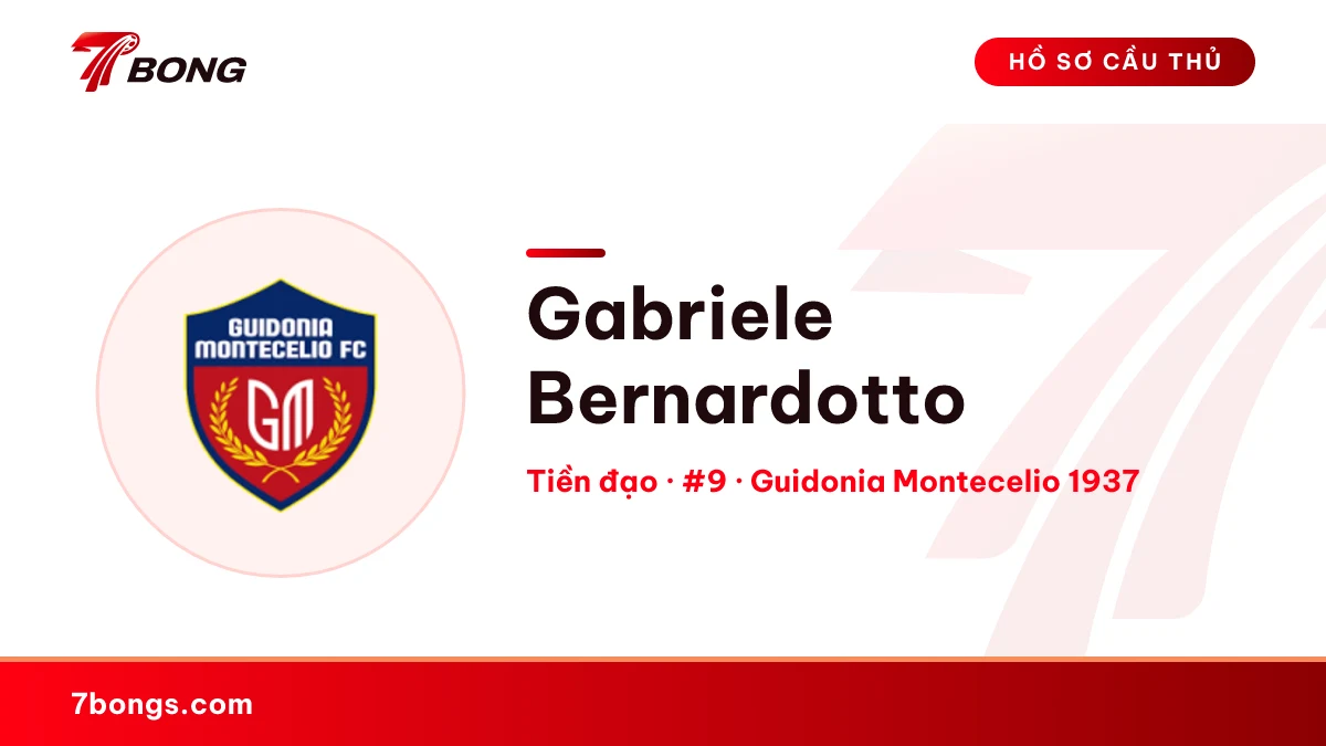 Gabriele Bernardotto — Guidonia Montecelio 1937