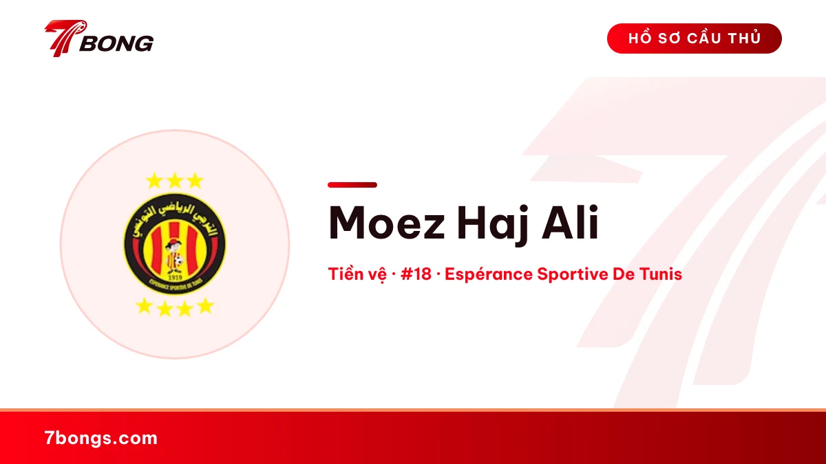 Moez Haj Ali — Espérance Sportive De Tunis