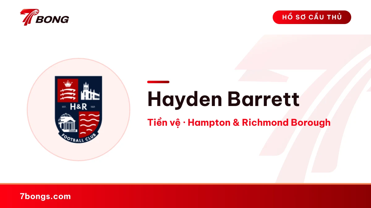 Hayden Barrett — Hampton & Richmond Borough