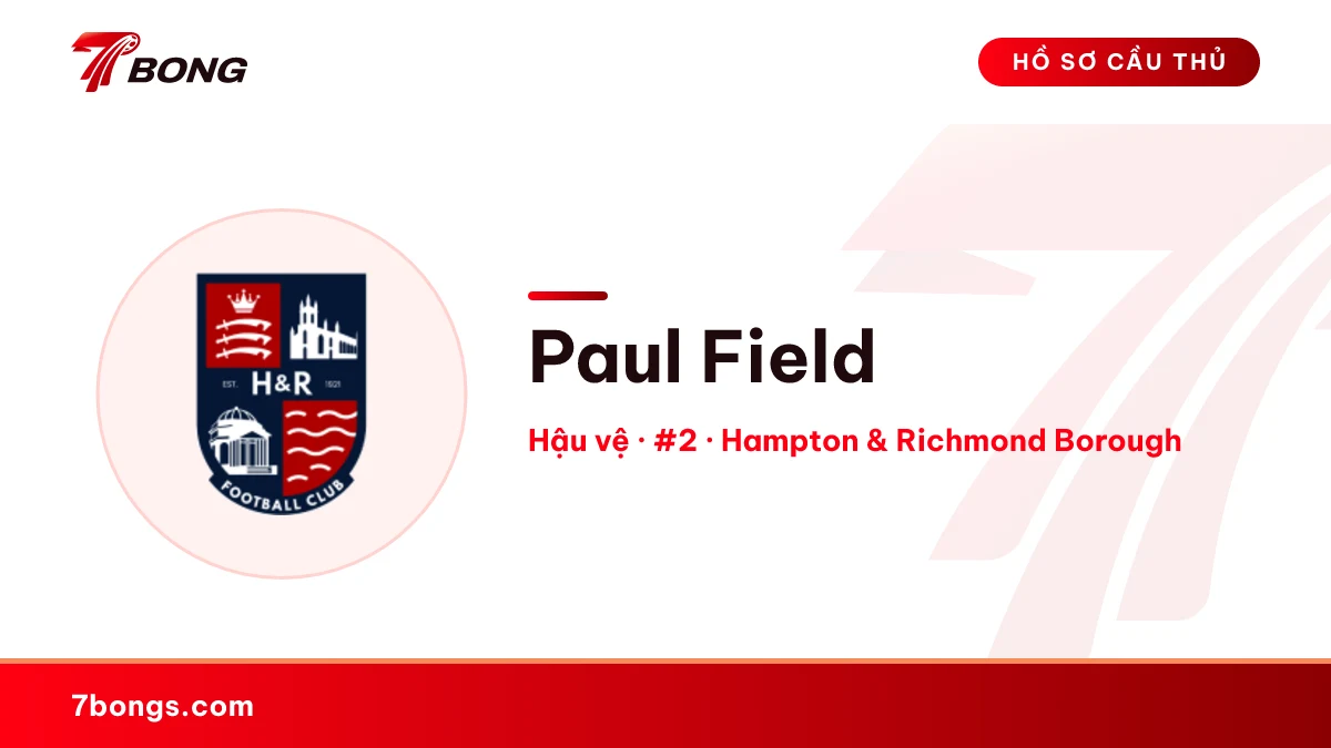 Paul Field — Hampton & Richmond Borough