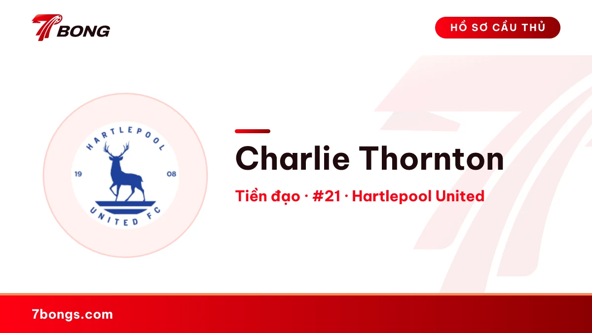 Charlie Thornton — Hartlepool United