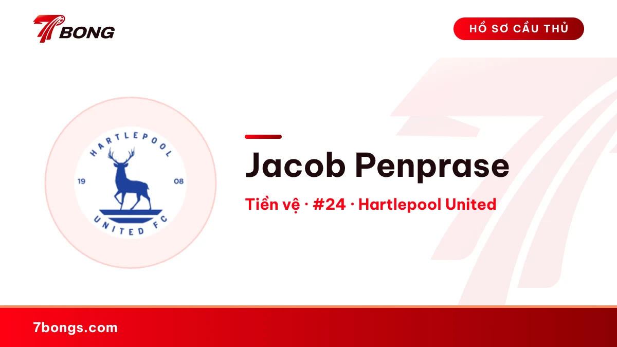 Jacob Penprase — Hartlepool United