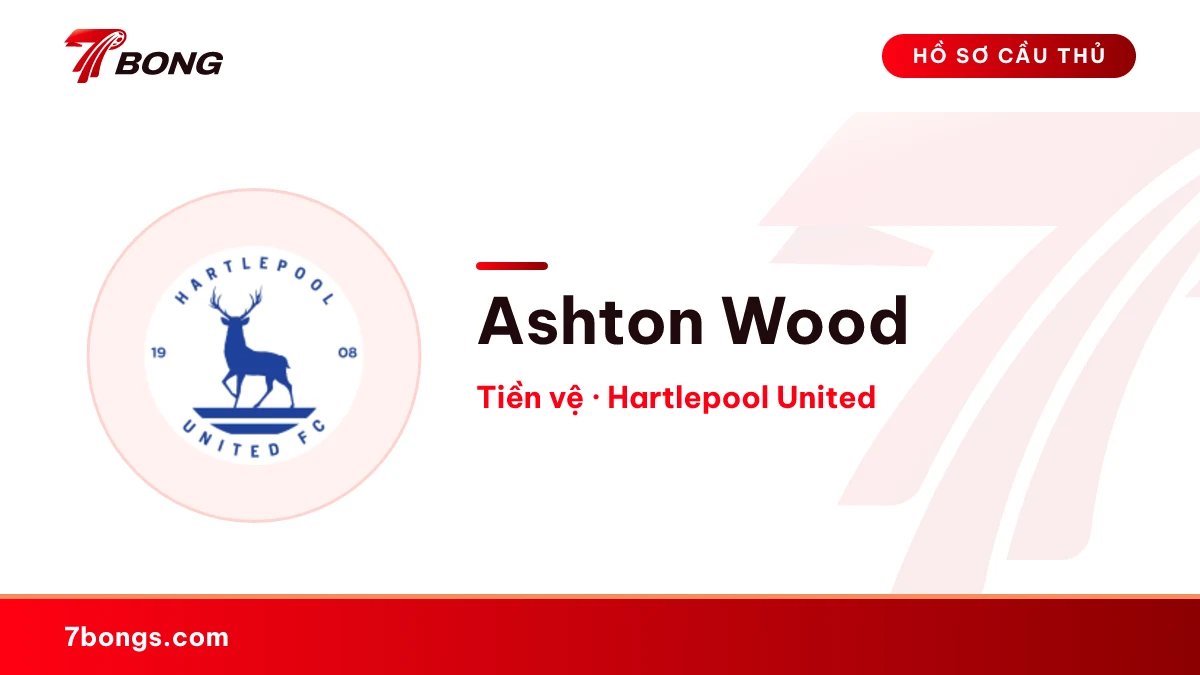 Ashton Wood — Hartlepool United