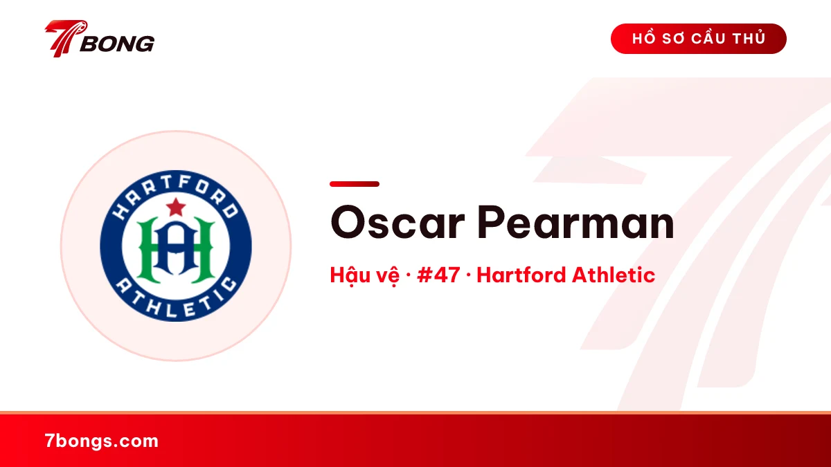 Oscar Pearman — Hartford Athletic