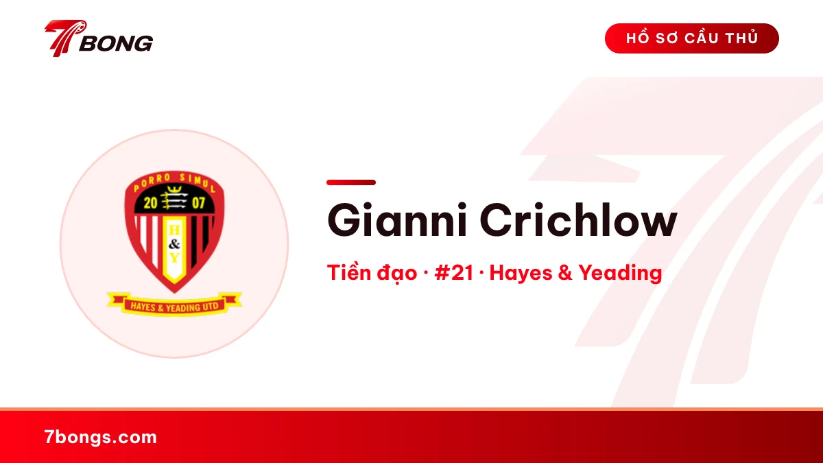 Gianni Crichlow — Hayes & Yeading