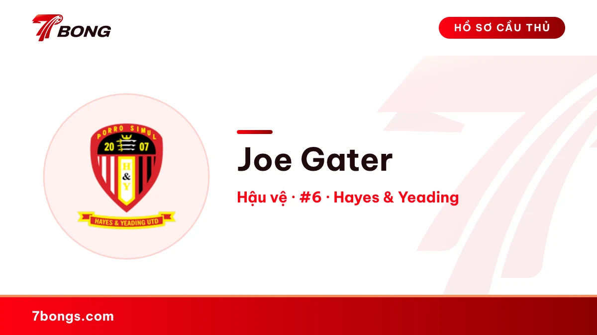 Joe Gater — Hayes & Yeading