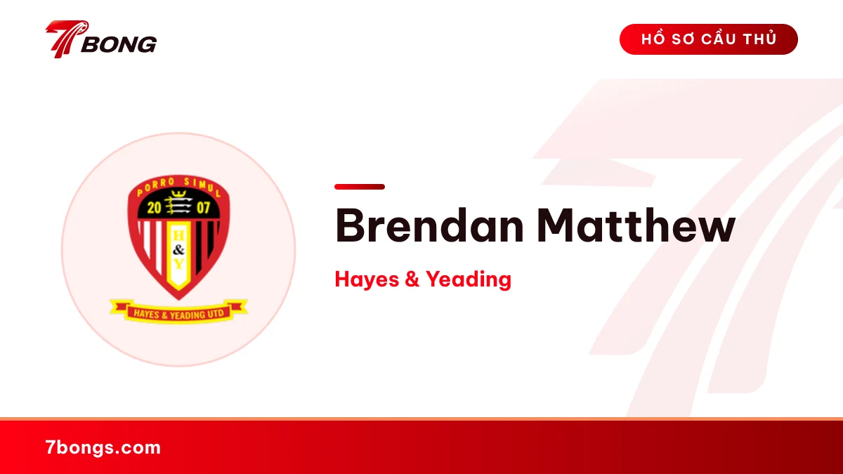 Brendan Matthew — Hayes & Yeading