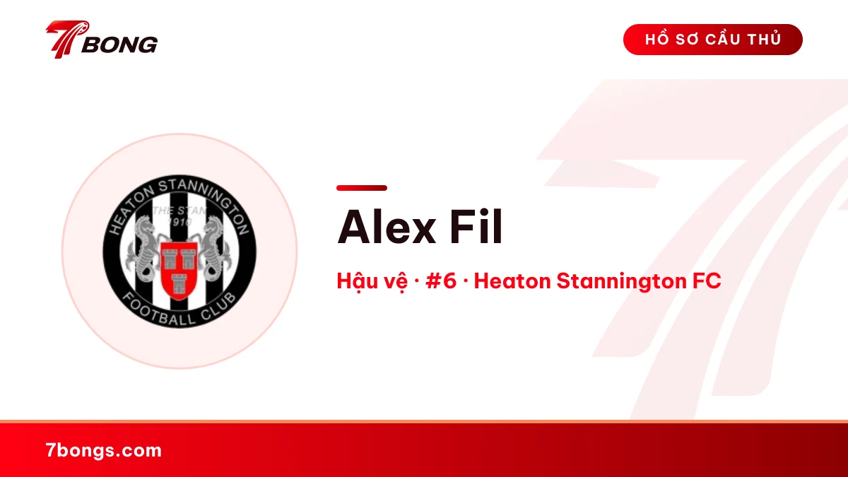 Alex Fil — Heaton Stannington FC