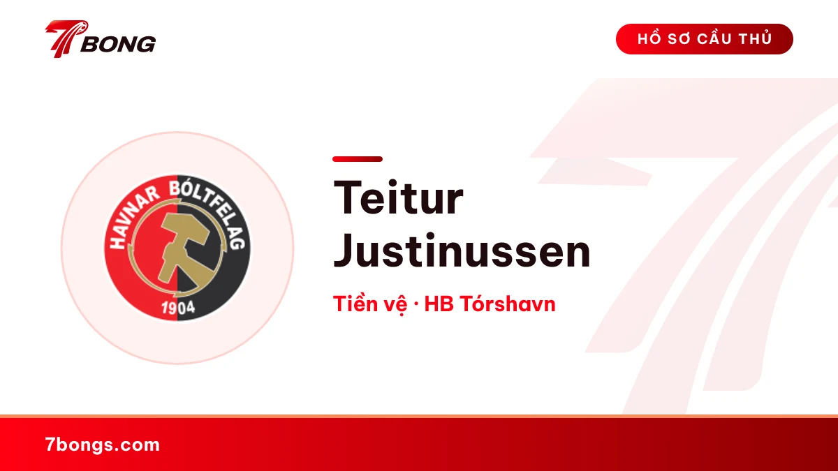 Teitur Justinussen — HB Tórshavn