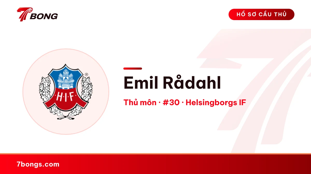 Emil Rådahl — Helsingborgs IF