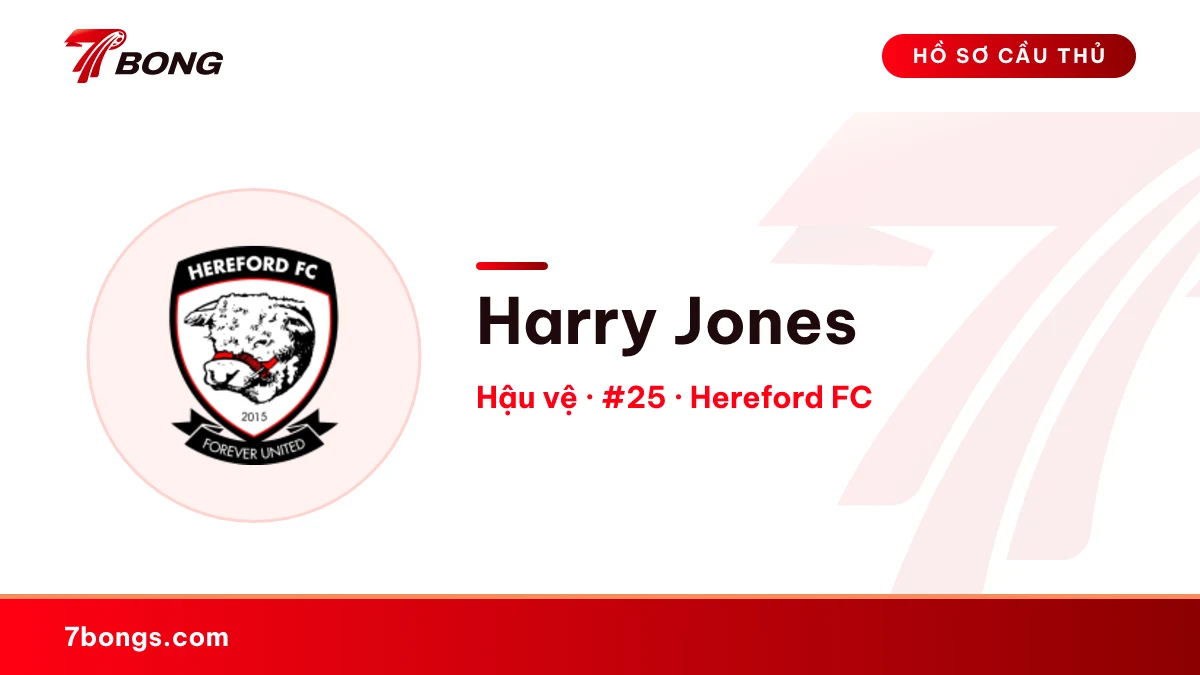 Harry  Jones — Hereford FC