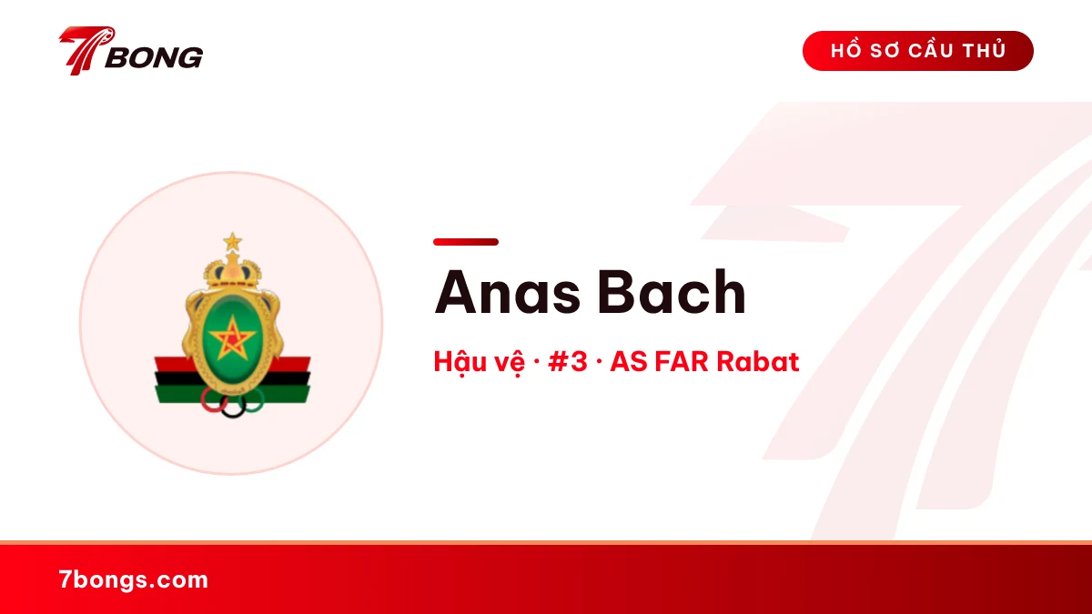 Anas Bach — AS FAR Rabat