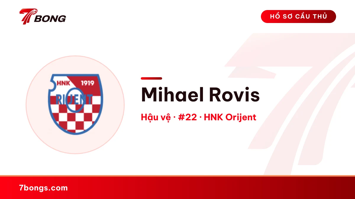 Mihael Rovis — HNK Orijent