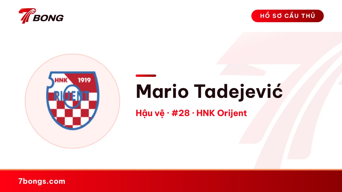 Mario Tadejević — HNK Orijent