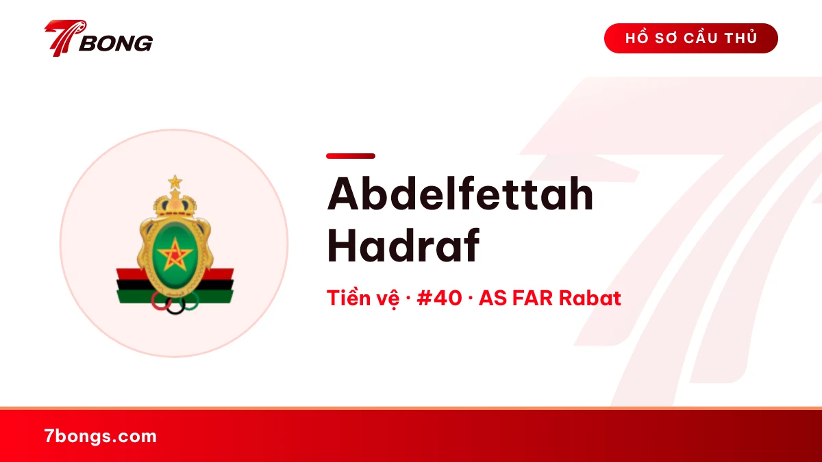 Abdelfettah Hadraf — AS FAR Rabat