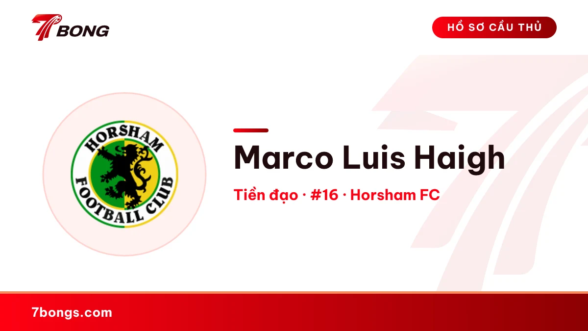 Marco Luis  Haigh — Horsham FC