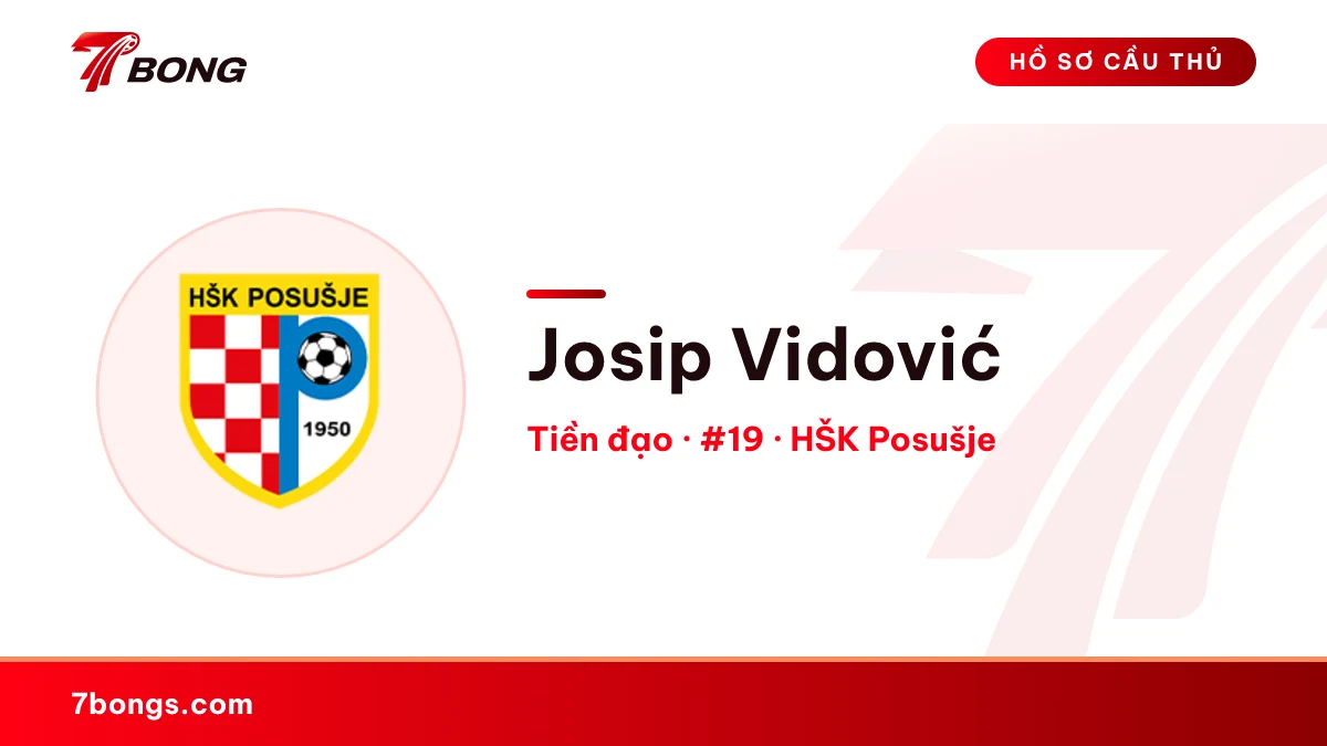 Josip Vidović — HŠK Posušje