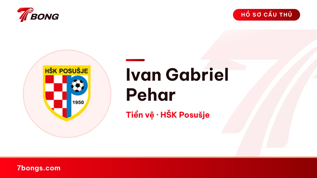 Ivan Gabriel Pehar — HŠK Posušje