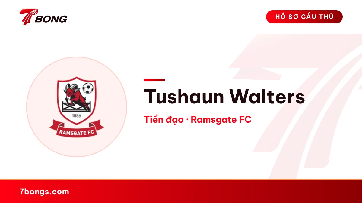 Tushaun Walters — Ramsgate FC