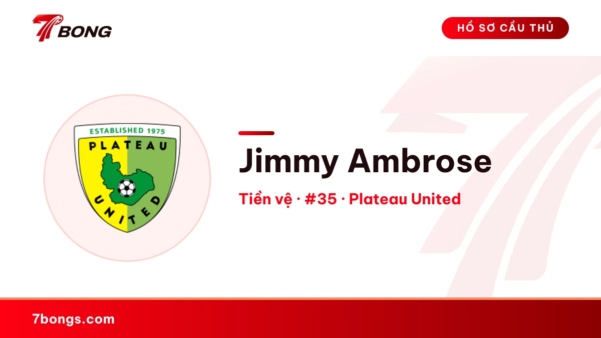 Jimmy Ambrose — Plateau United
