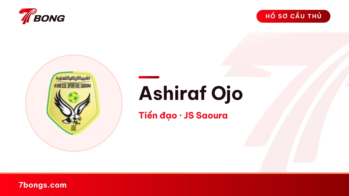 Ashiraf Ojo — JS Saoura
