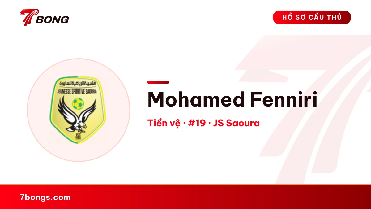 Mohamed Fenniri — JS Saoura