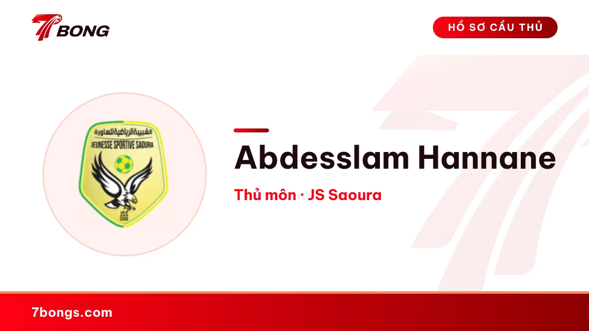 Abdesslam Hannane — JS Saoura