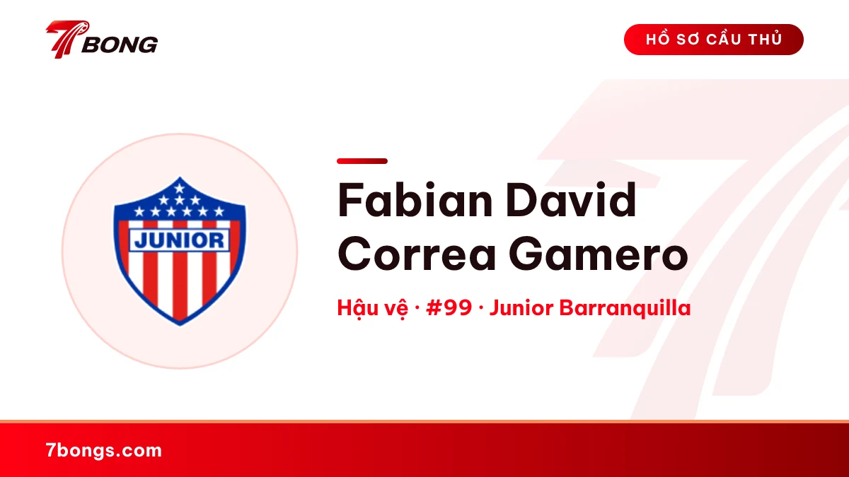 Fabian David Correa Gamero — Junior Barranquilla
