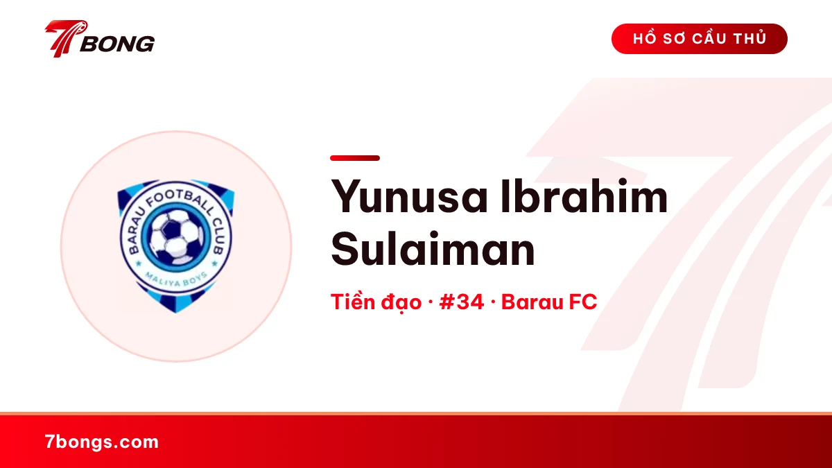 Yunusa Ibrahim Sulaiman — Barau FC