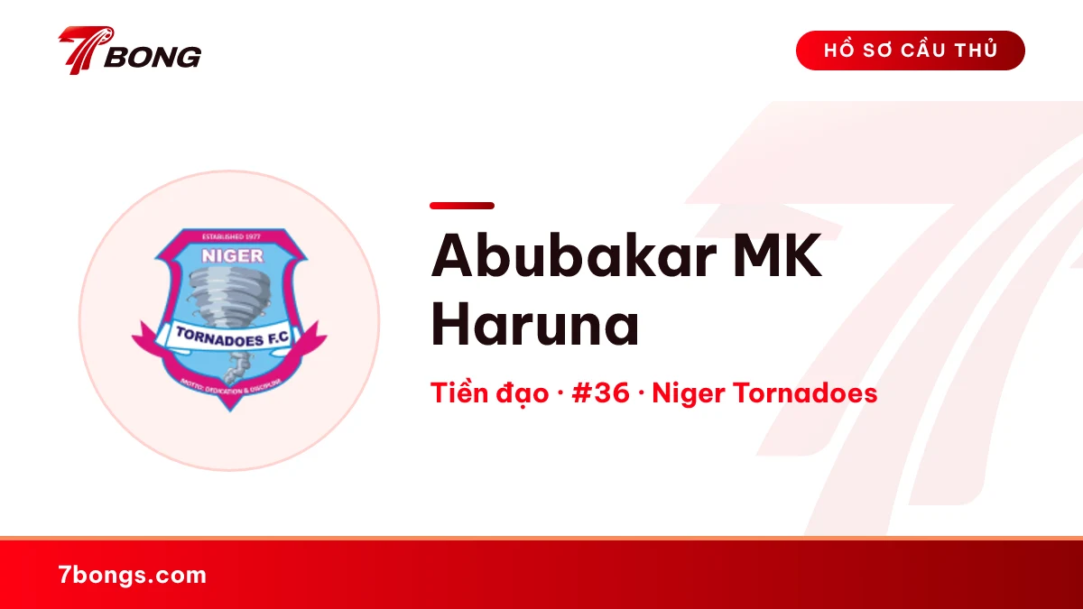 Abubakar MK Haruna — Niger Tornadoes