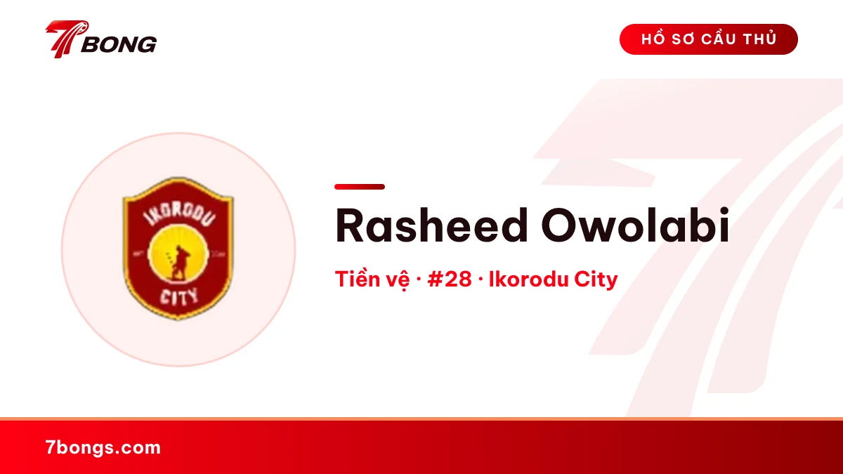 Rasheed Owolabi — Ikorodu City