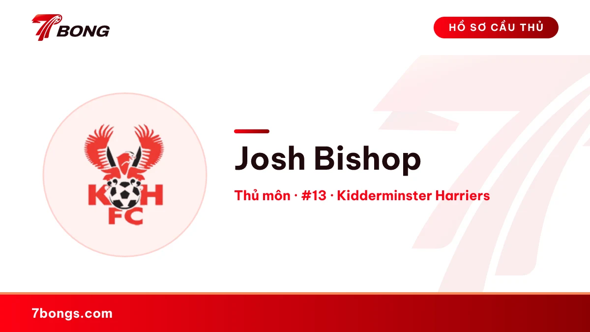Josh Bishop — Kidderminster Harriers