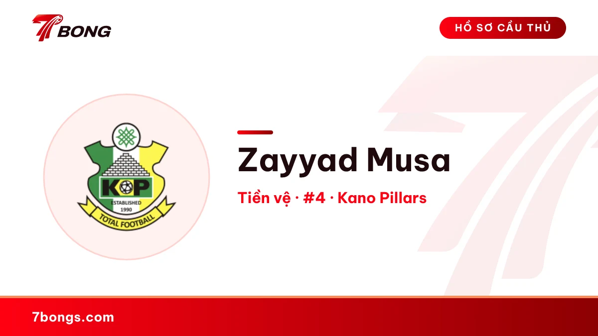 Zayyad Musa — Kano Pillars