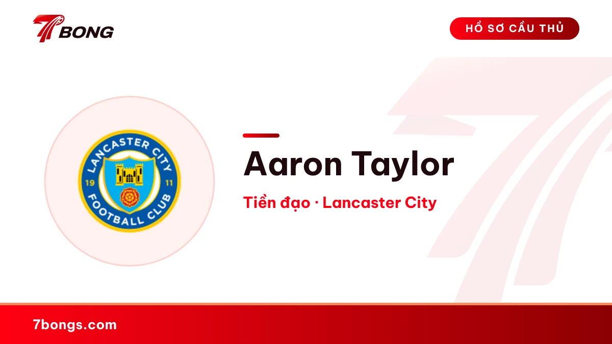 Aaron Taylor — Lancaster City