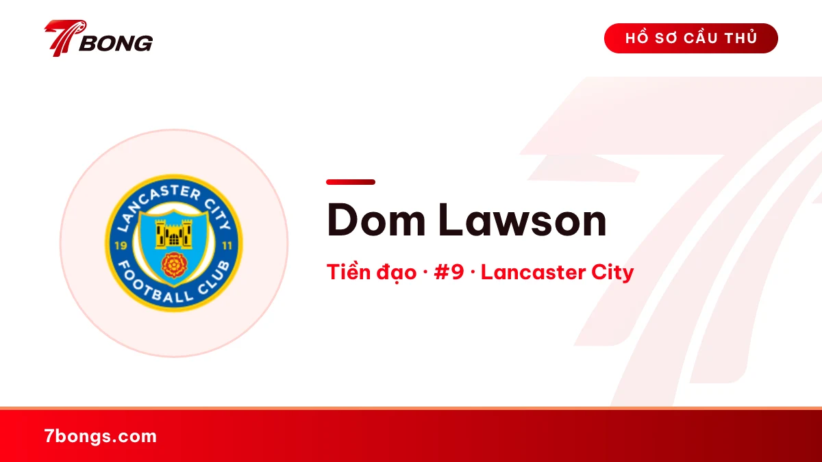 Dom Lawson — Lancaster City