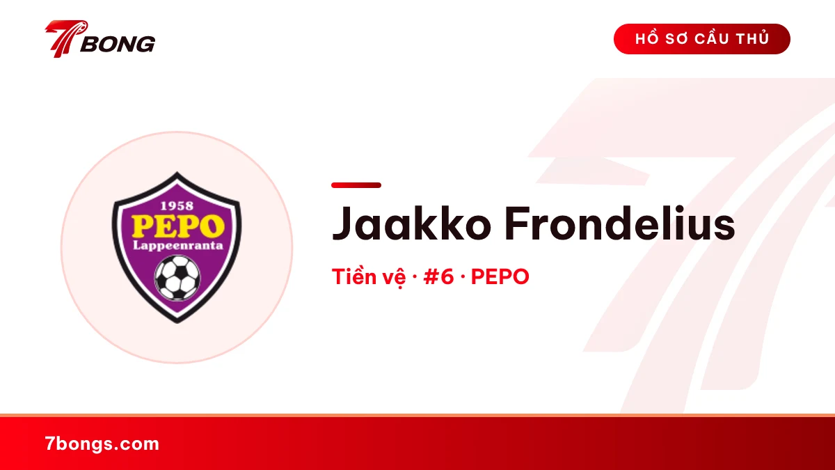 Jaakko Frondelius — PEPO