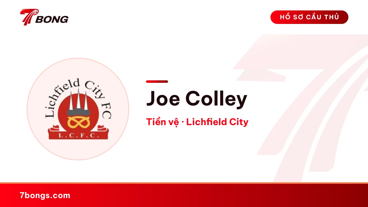 Joe Colley — Lichfield City